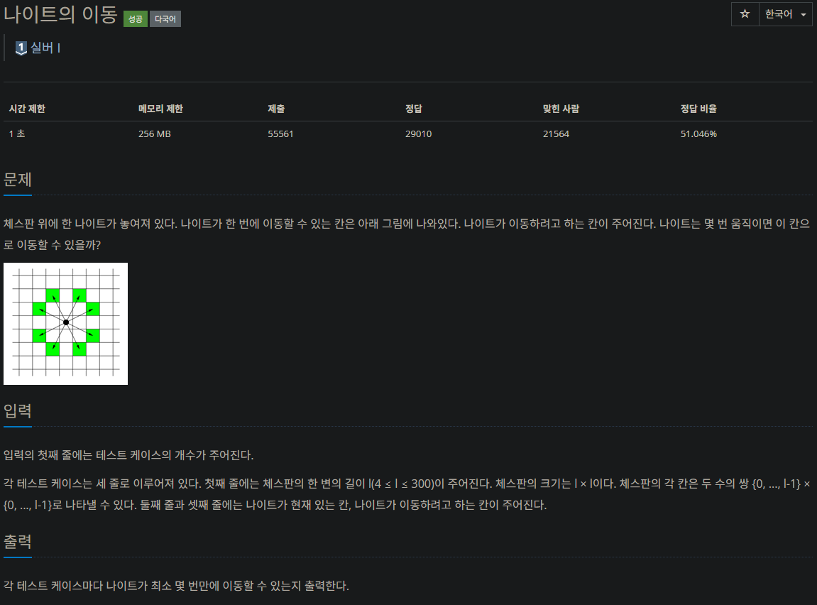 백준 7562번
